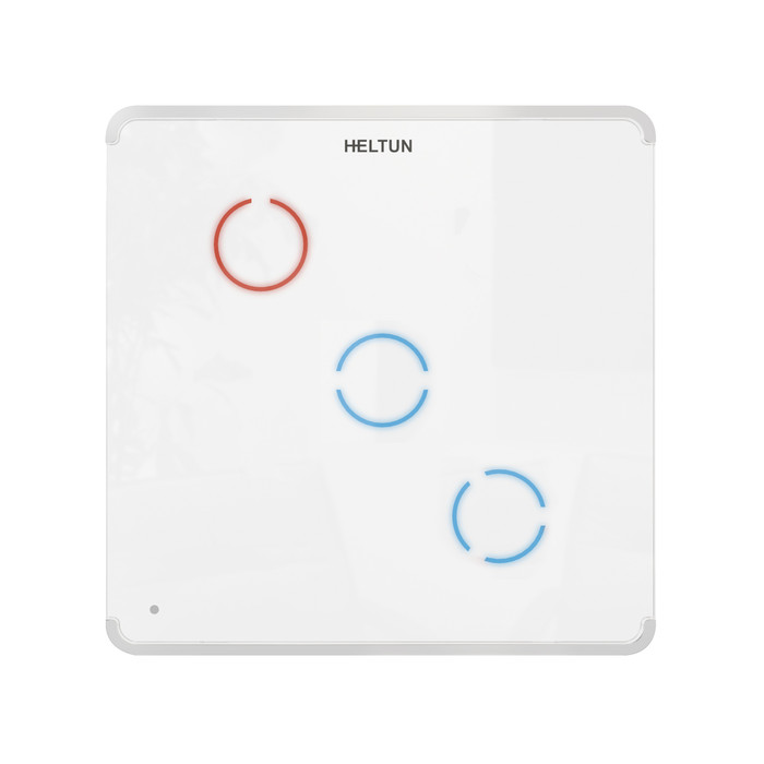 Heltun Touch Panel Switch Trio (fehér-fehér)