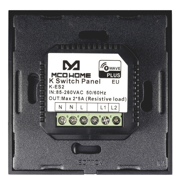 MCO Home Keypad Switch K-ES2 (2×2A) - 3